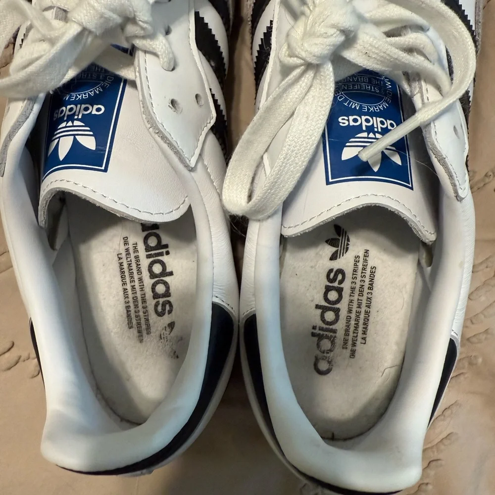 Adidas Samba Black and White Sneakers - Picture 4 of 6